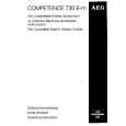 AEG 730 E M Owner's Manual