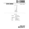 SONY SS-330DX Service Manual