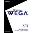 SONY KV-40XBR700 Owner's Manual