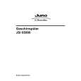 JUNO-ELECTROLUX JSI65900A Owner's Manual