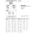 SONY XS-L101P5 Owner's Manual