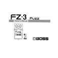 BOSS FZ-3 Owner's Manual