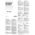 CASIO FR-2650A Owner's Manual