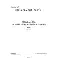 WHIRLPOOL KECT3645 Parts Catalog