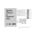 SHARP CDMPX100H Owner's Manual