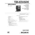 SONY TCM453V Service Manual