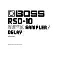 BOSS RSD-10 Owner's Manual