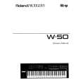 ROLAND W-50 Owner's Manual