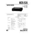 SONY MDSS35 Service Manual