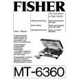 FISHER MT6360 Owner's Manual