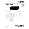 SONY TAA590 Service Manual