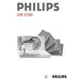 PHILIPS HR2700/00 Owner's Manual