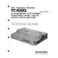 HARMAN KARDON TC400Q Service Manual