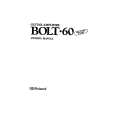 BOSS BOLT60 Owner's Manual
