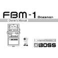 BOSS FBM-1 Owner's Manual