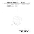 SONY KVG21MW3 Service Manual