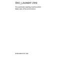 AEG LAV2550 Owner's Manual