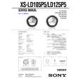 SONY XSLD105P5 Service Manual