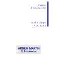 ARTHUR MARTIN ELECTROLUX ADC524E