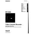 SONY EV-C40 Owner's Manual