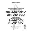 PIONEER XR-VS100D Owner's Manual