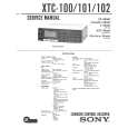 SONY XTC100 Service Manual