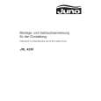 JUNO-ELECTROLUX JDL4530B Owner's Manual