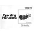 PANASONIC AWE300 Owner's Manual