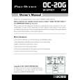 BOSS OC-20G Owner's Manual