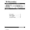ELECTROLUX TR1171G Owner's Manual