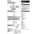 SONY SSCR170 Owner's Manual