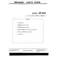 SHARP SF-S54 Parts Catalog