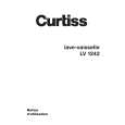 CURTISS LV1242 Owner's Manual