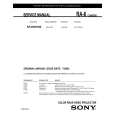 SONY KP-46WT500 Owner's Manual
