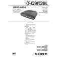 SONY ICFC290L Service Manual