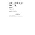 CANON RDF-C1 Parts Catalog