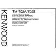 KENWOOD TM-702E Owner's Manual