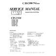 CROWN CD2500 Service Manual