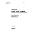 SONY PVM-20S1WE Owner's Manual