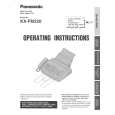 PANASONIC KXFM220 Owner's Manual