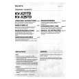SONY KVX21TD Owner's Manual