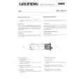 GRUNDIG WKC2860VD Service Manual