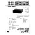 SONY XR-U550 Owner's Manual