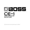 BOSS CE-1 Owner's Manual
