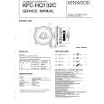 KENWOOD KFCHQ132C Service Manual