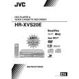 JVC HR-XVS20EF Owner's Manual