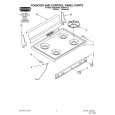 WHIRLPOOL FGP310YW2 Parts Catalog