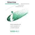 THERMA GSVB-45.1 Owner's Manual