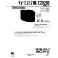 SONY KVE2521B Service Manual