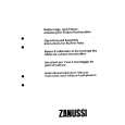 ZANUSSI ZMFW2304VD Owner's Manual